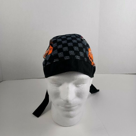 Nascar Tony Stewart Biker Bandana -Durag -Home Depot No. 20 -Tie Back -Vintage - Picture 4 of 13